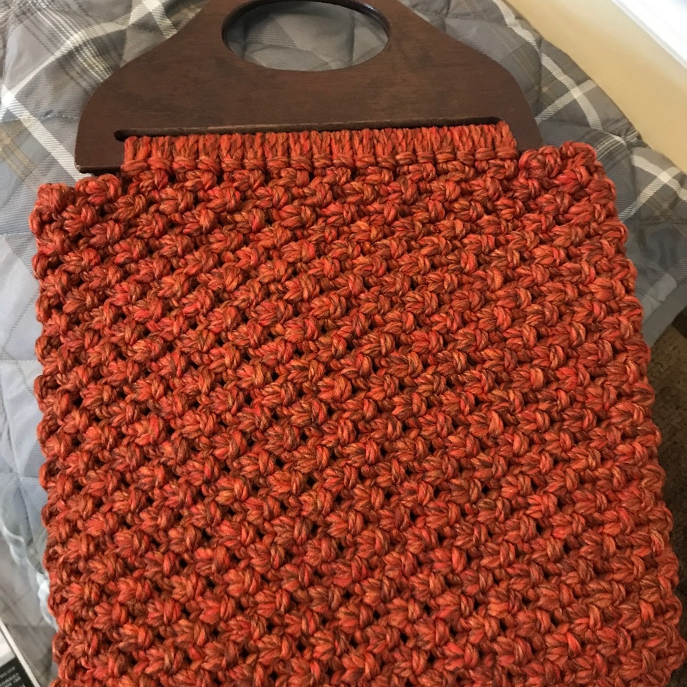 Macramé handbag